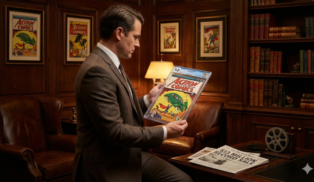 Collezionista paga 13 milioni di euro per acquistare il giornalino dove debutt&ograve; Superman