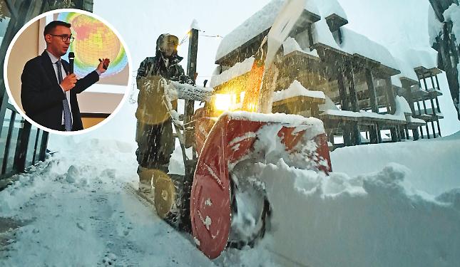 Arriva il maltempo: piogge diffuse e fitte nevicate in montagna