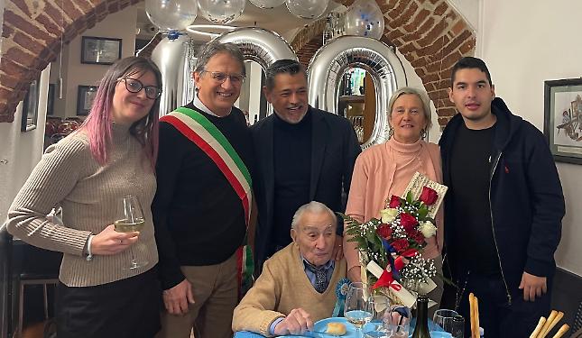 Ha compiuto 100 anni uno degli ultimi Partigiani