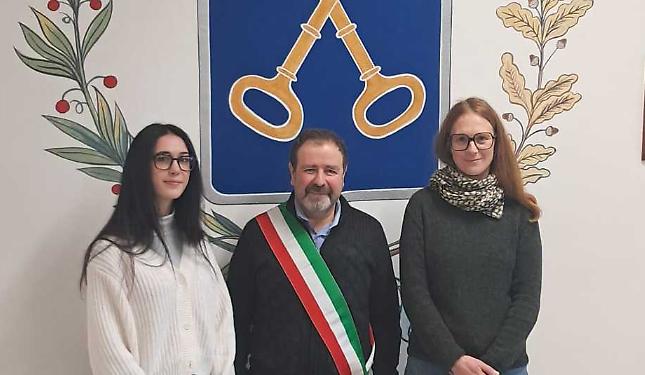 Giulia e Giorgia, due nuove dipendenti per il Comune