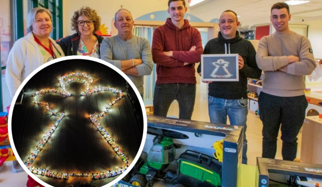 Dall&rsquo;angelo di trattori al sorriso dei bimbi: donati 2.500 euro alla Pediatria