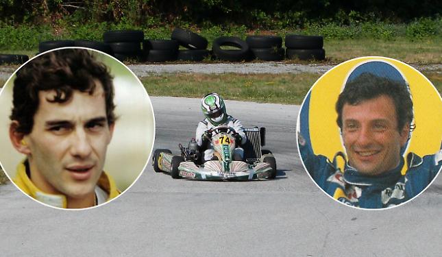 Ayrton Senna, Riccardo Patrese, Eddie Cheever... I primi passi delle leggende dell'automobilismo sulla pista kart di Mondov&igrave;