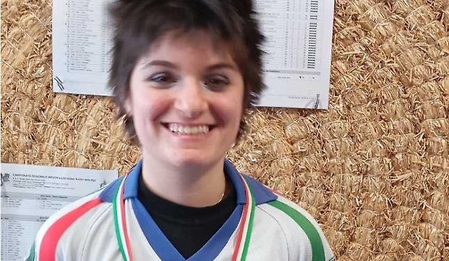 Martina l'arciera fa sognare ai Regionali