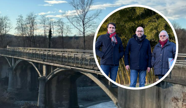 Il ponte di Piantorre &egrave; troppo stretto, si valuta di allargare la carreggiata