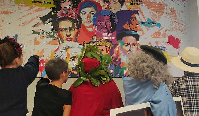Cosa ci fanno Dante, Leonardo e Rita Levi Montalcini sulla parete? La Scuola e le sue "meraviglie"