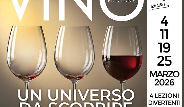 Quattro lezioni divertenti (ma serie) sul vino, con degustazioni guidate e abbinamenti