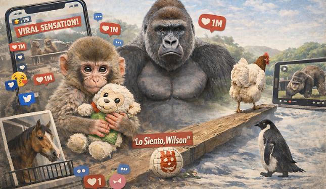 Da Harambe a Punch: animali da social tra media e zoologia