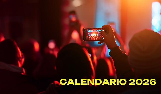 Il calendario EVENTI 2026: fra teatro, sport, musica, fiere