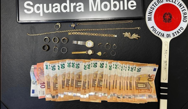 Coppia cuneese in manette per il furto in casa di un'anziana a Sanremo