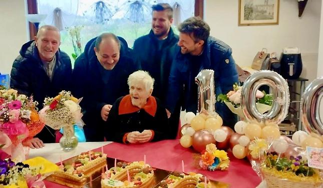Monastero di Vasco festeggia i 100 anni di Anna Cavagno