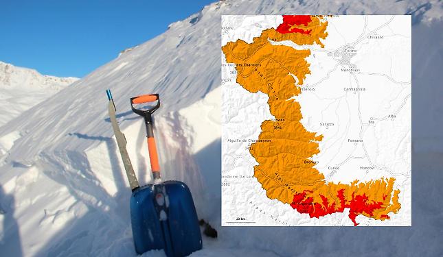 Altissimo rischio valanghe