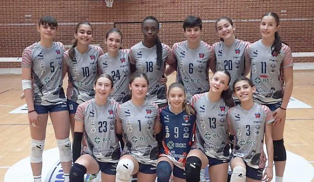 La partita delle giovani pumine dura fino al secondo set