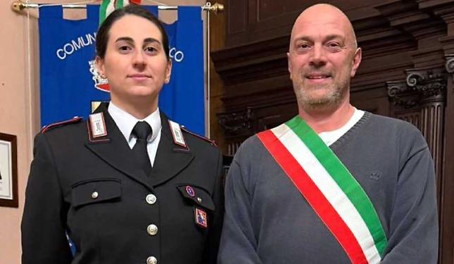 Il benvenuto alla nuova Comandante dei Carabinieri: Giuliana Arcuri