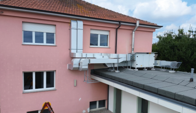 Nuovo impianto di "ricambio": i bambini a scuola respirano aria pulita e controllata