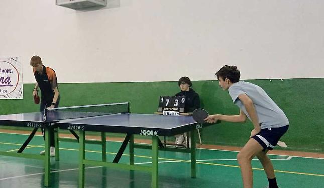 La citt&agrave; esulta per la sua squadra di tennis tavolo, storica promozione