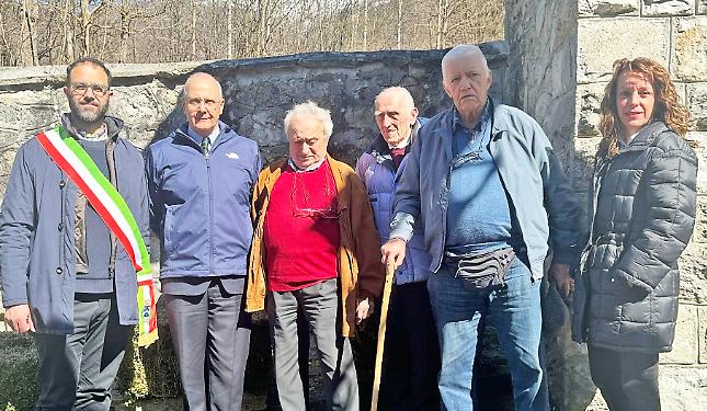 Un ritorno carico di emozione: il nipote rende omaggio all&rsquo;eroe partigiano