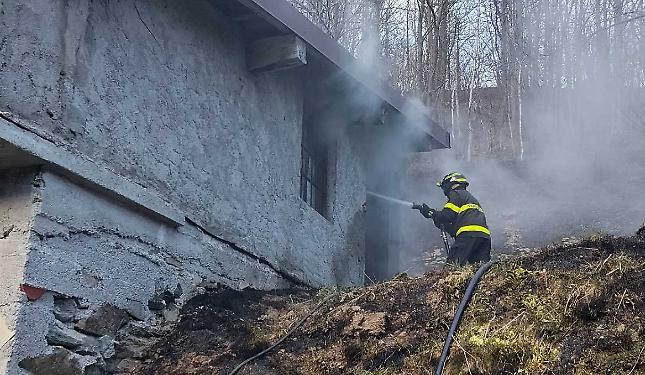 Incendio a Ormea domato: nessun danno a persone o abitazioni, proseguono le bonifiche