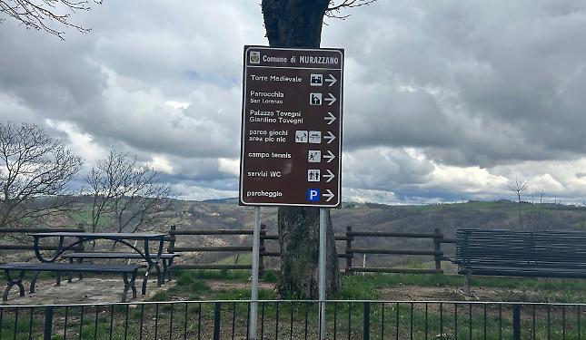 Trenta nuovi cartelli, per informare automobilisti e turisti, sulle strade di Murazzano