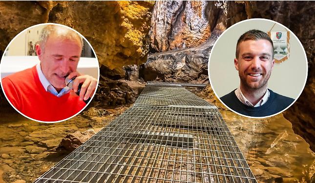 Grotta pi&ugrave; sicura e accessibile: completato l&rsquo;intervento sulle passerelle