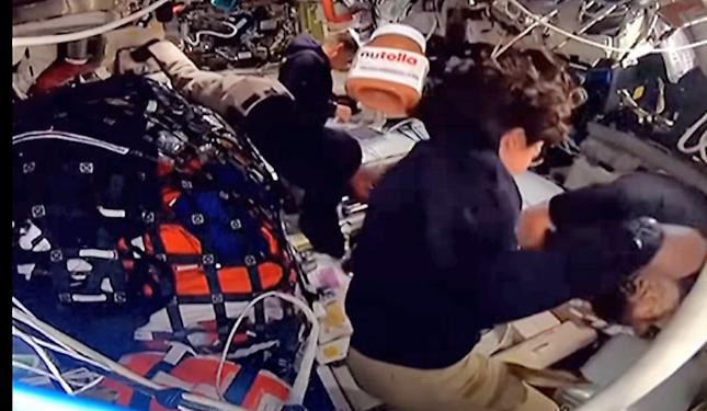 No, la "Nutella" sulla capsula nello spazio non era una "pubblicit&agrave; occulta"