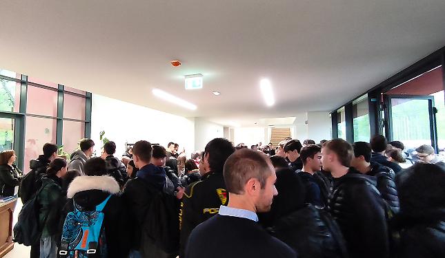 Un "primo giorno di scuola"... ad aprile: nel nuovo istituto