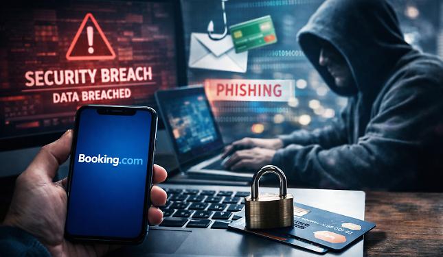 Booking sotto attacco hacker: dati esposti e rischio truffe, cosa fare subito
