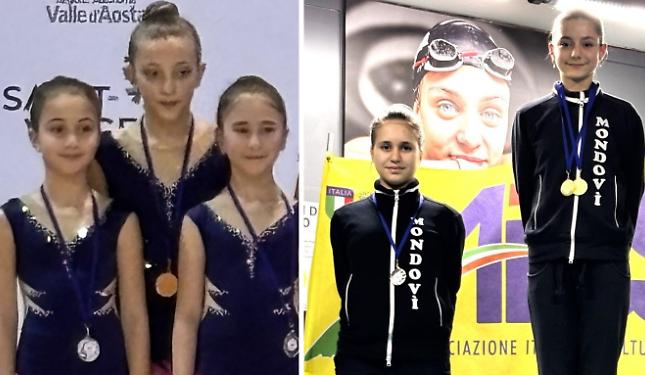 Giovani stelle in pedana: Ginnastica Mondov&igrave; si prende la scena a Omegna