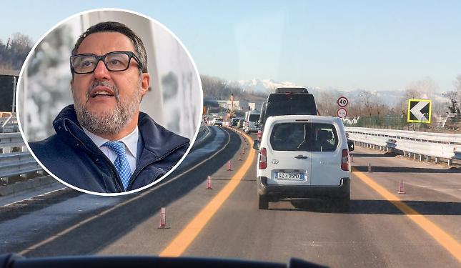 Asti-Cuneo: anche Salvini all&rsquo;inaugurazione della seconda corsia