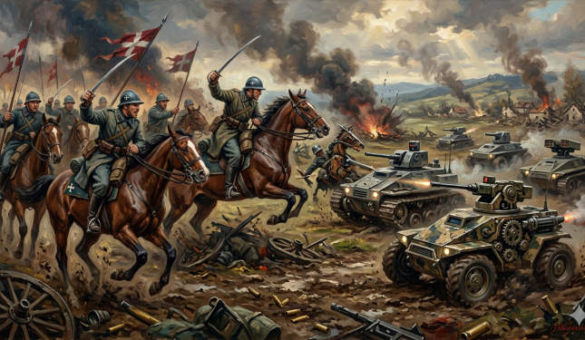 L&rsquo;ultimo nitrito e il primo bip: riflessioni sulla carica di Isbuscenskij nell&rsquo;era dei killer AI