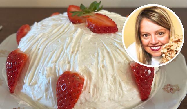 Zuccotto alle fragole