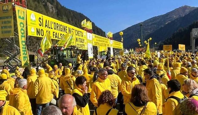 La Granda al Brennero contro il falso Made in Italy: &ldquo;Stop agli inganni nel piatto&rdquo;