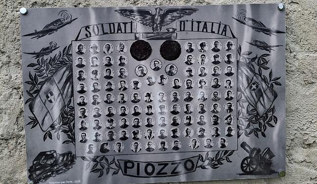 Polemica Gribaudo: &laquo;Sulla targa, il volto di Mussolini&raquo;. La risposta: &laquo;Cancelliamo la storia, con il pennarello&raquo;