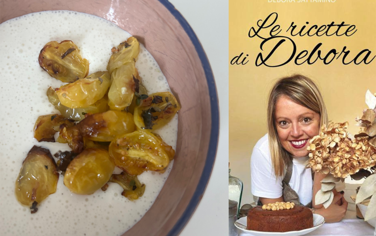Crema di ricotta e pomodorini gialli