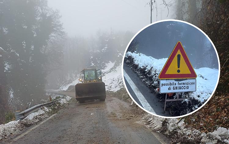 Liberata la strada Carassone-Piazza