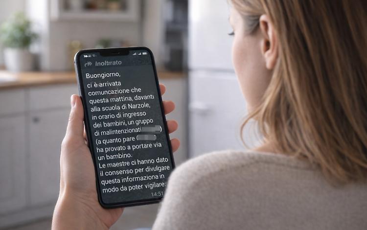 &laquo;Hanno provato a portare via un bambino a Narzole&raquo;, l'assurda fake news che gira via chat