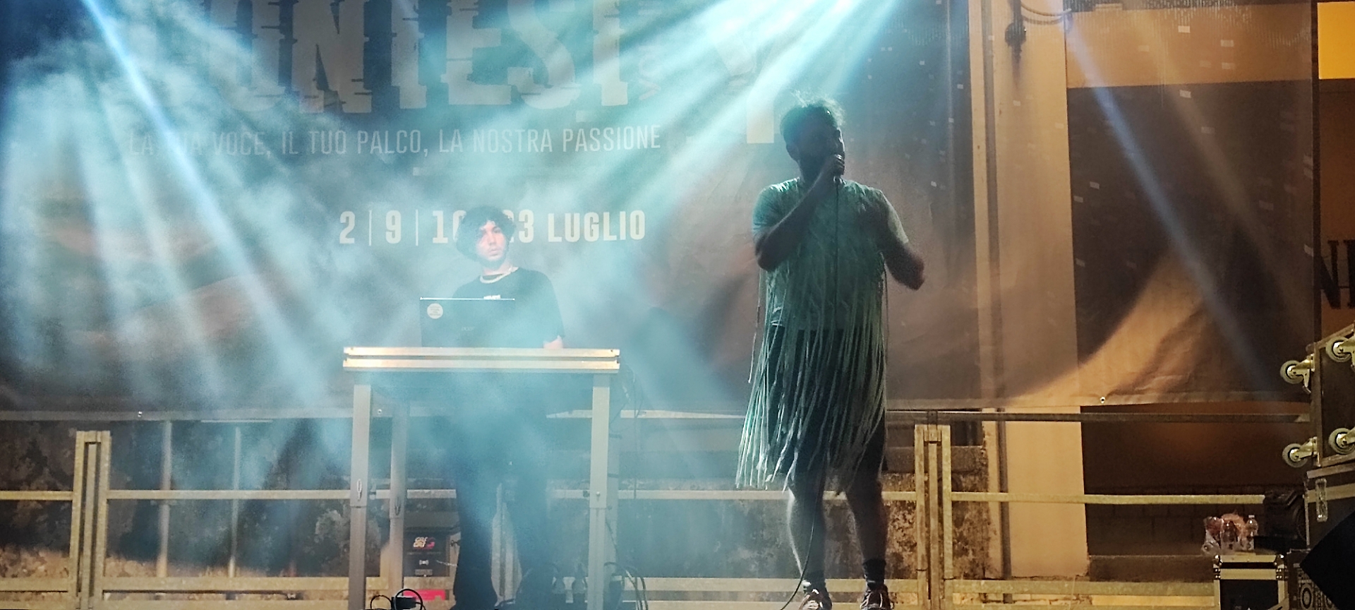 Maik DelleBaracche, uno dei finalisti della serata trap